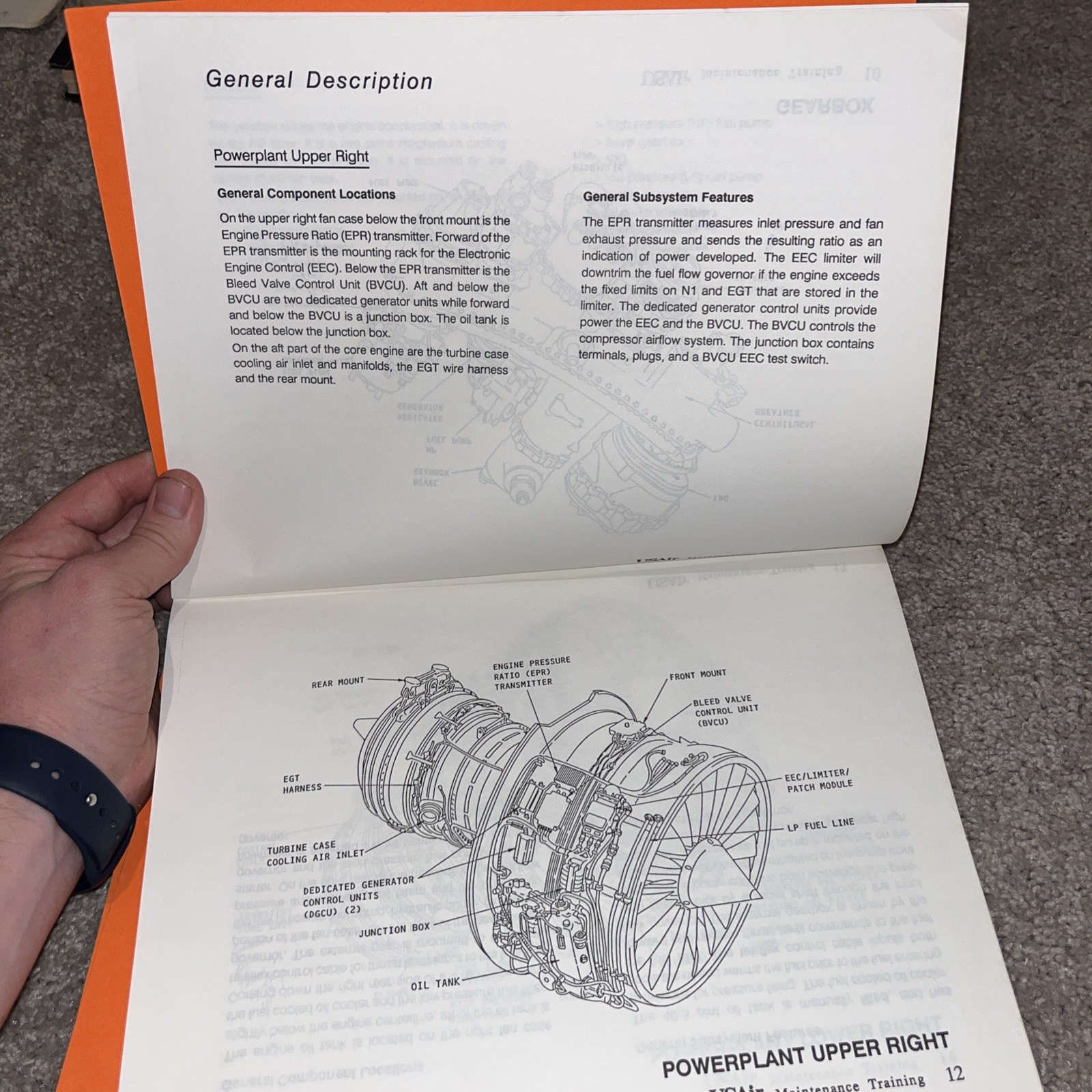 1991 US AIR 757-200 Maintenance Training Manuals