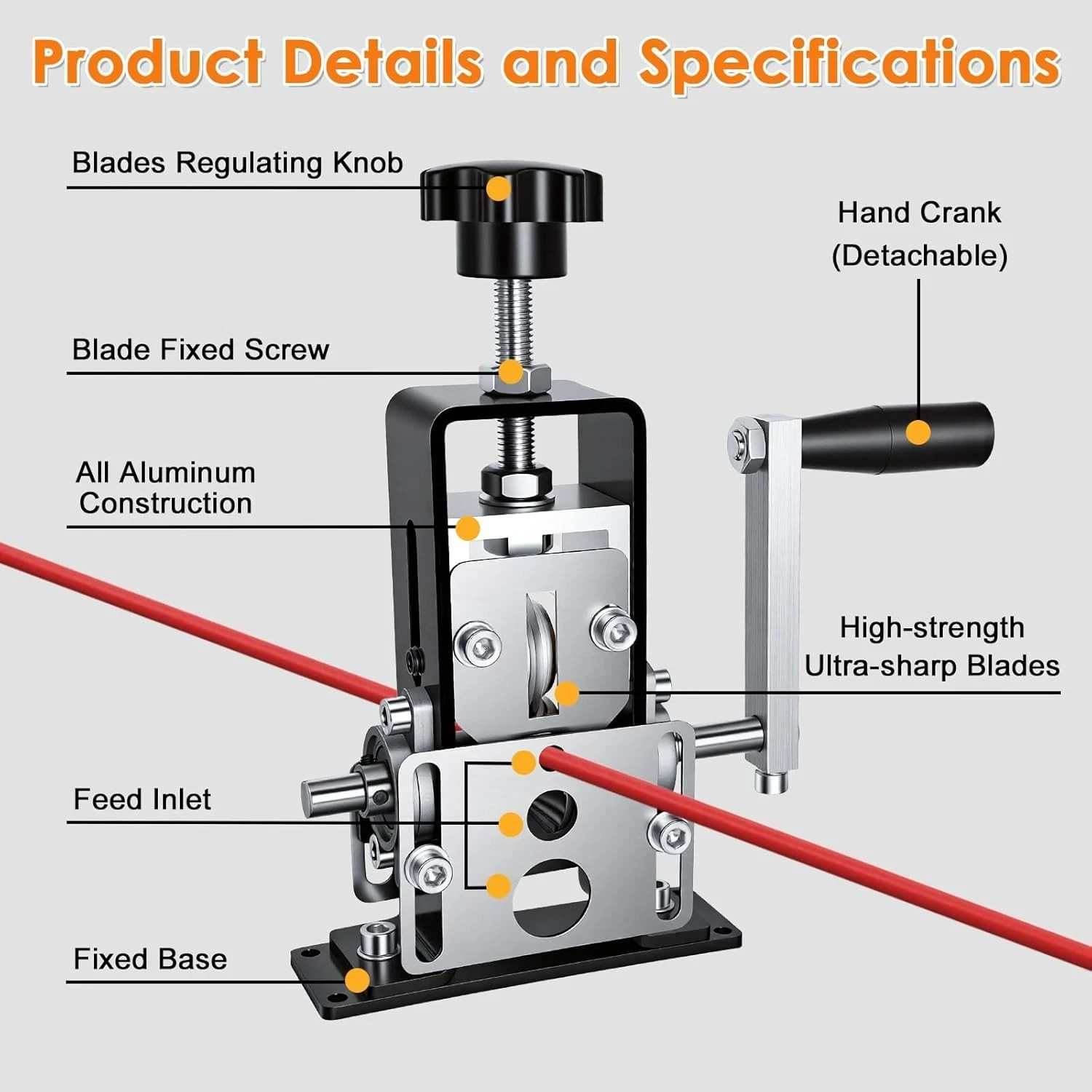 Wire Stripping Machine Manual Scrap Copper Stripper Tool Drill Powered DIY