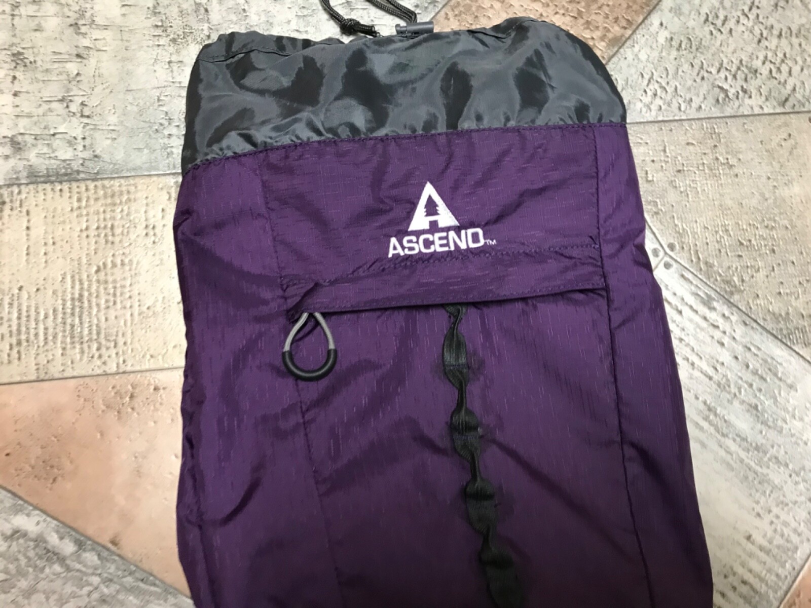 ASCEND DASH 720 PURPLE NEW BACK PACK LIGHT WEIGHT FISHING HIKING CAMPING NYLON
