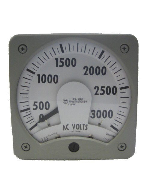 Westinghouse 3000 A/C Voltmeter KA 241 291B4687A10 60 HZ 150 AC Volt *