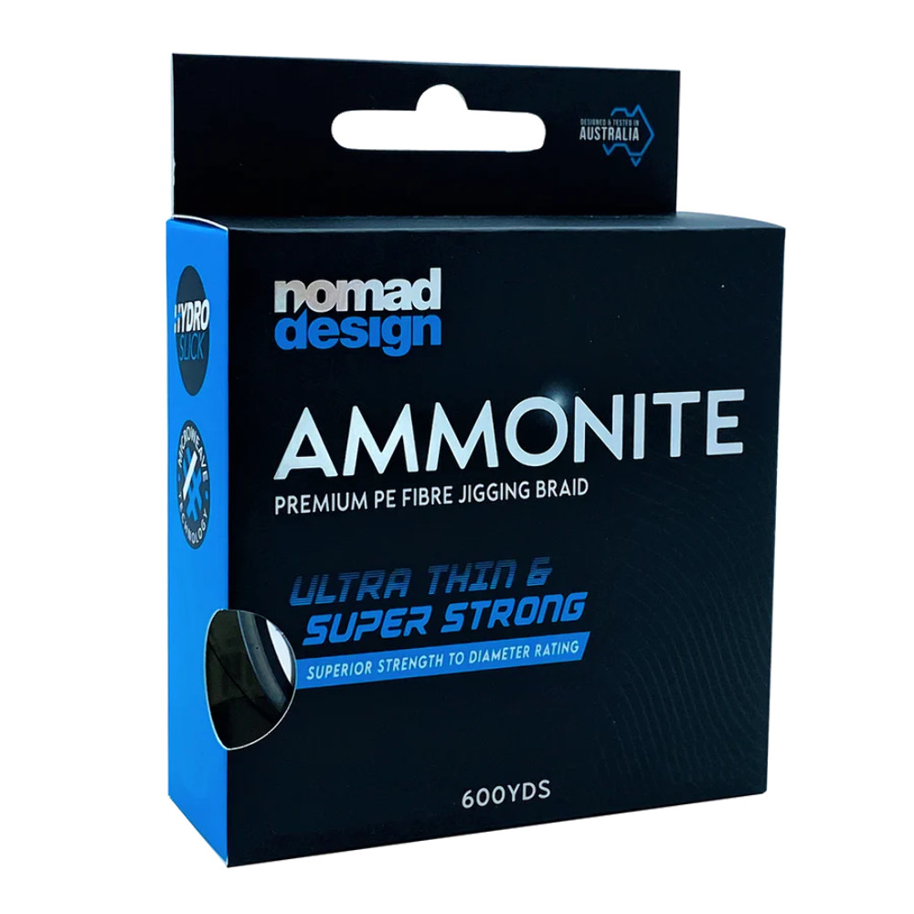 Nomad Ammonite Jigging Braid 600yd
