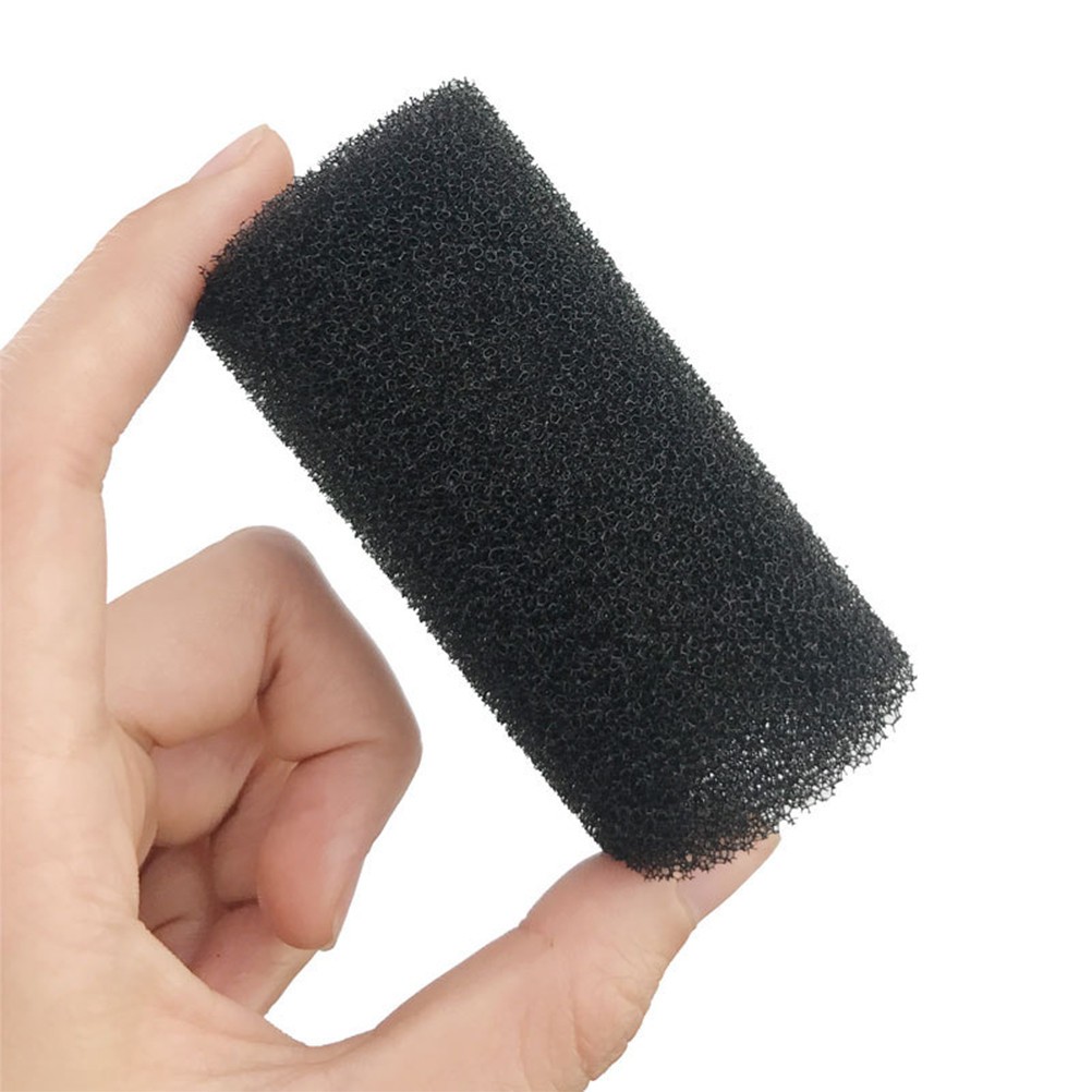 4Pcs Durable Sponge Filter Covers for Aquarium Water Inlet Protection Black