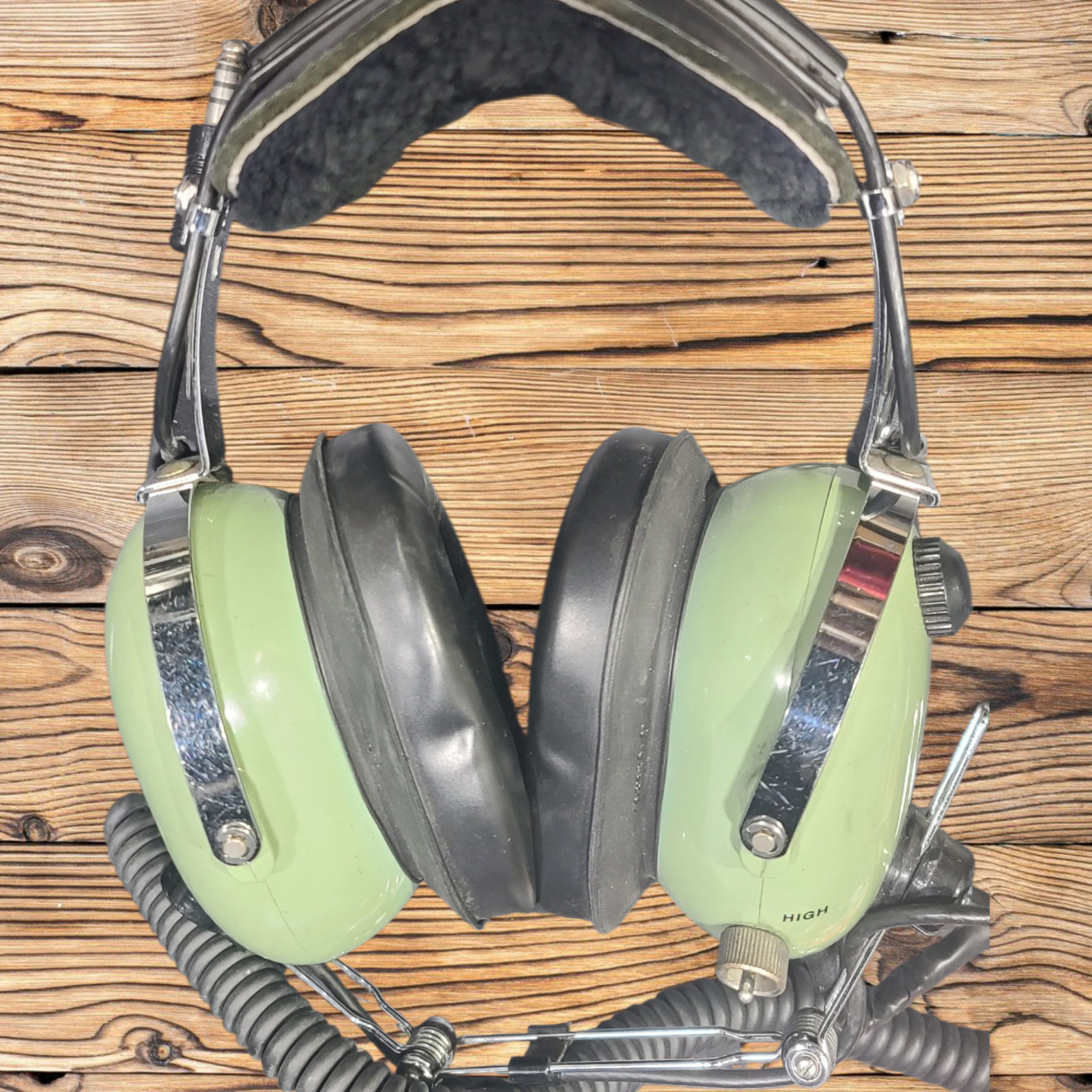 David Clark! Military Headset M9177/1-2 Mic U-173/ Oregon Aero! Hush