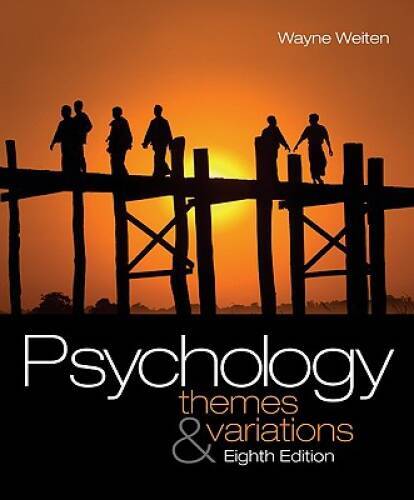 Psychology: Themes and Variations, 8th Edition - Hardcover - VERY GOOD