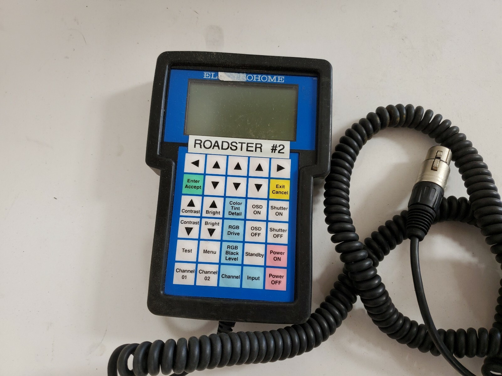 Electrohome VistaGRAPHX Roadie Wired 6-pin Remote Control