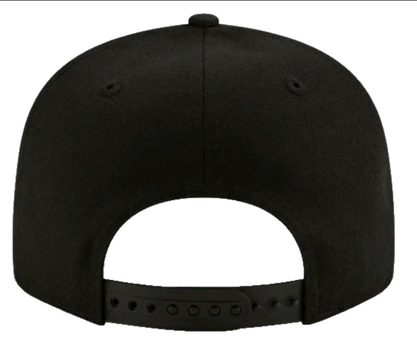 PITTSBURGH STEELERS NFL NEW ERA 9FIFTY BASIC LOGO SNAPBACK HAT BLACK / WHITE