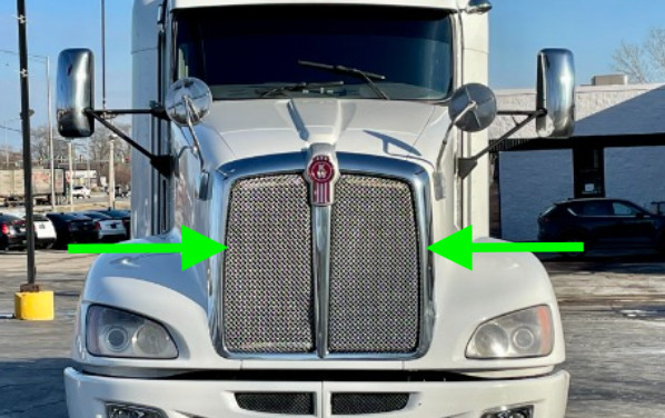 Kenworth T660 Chrome Grille Mesh #8163