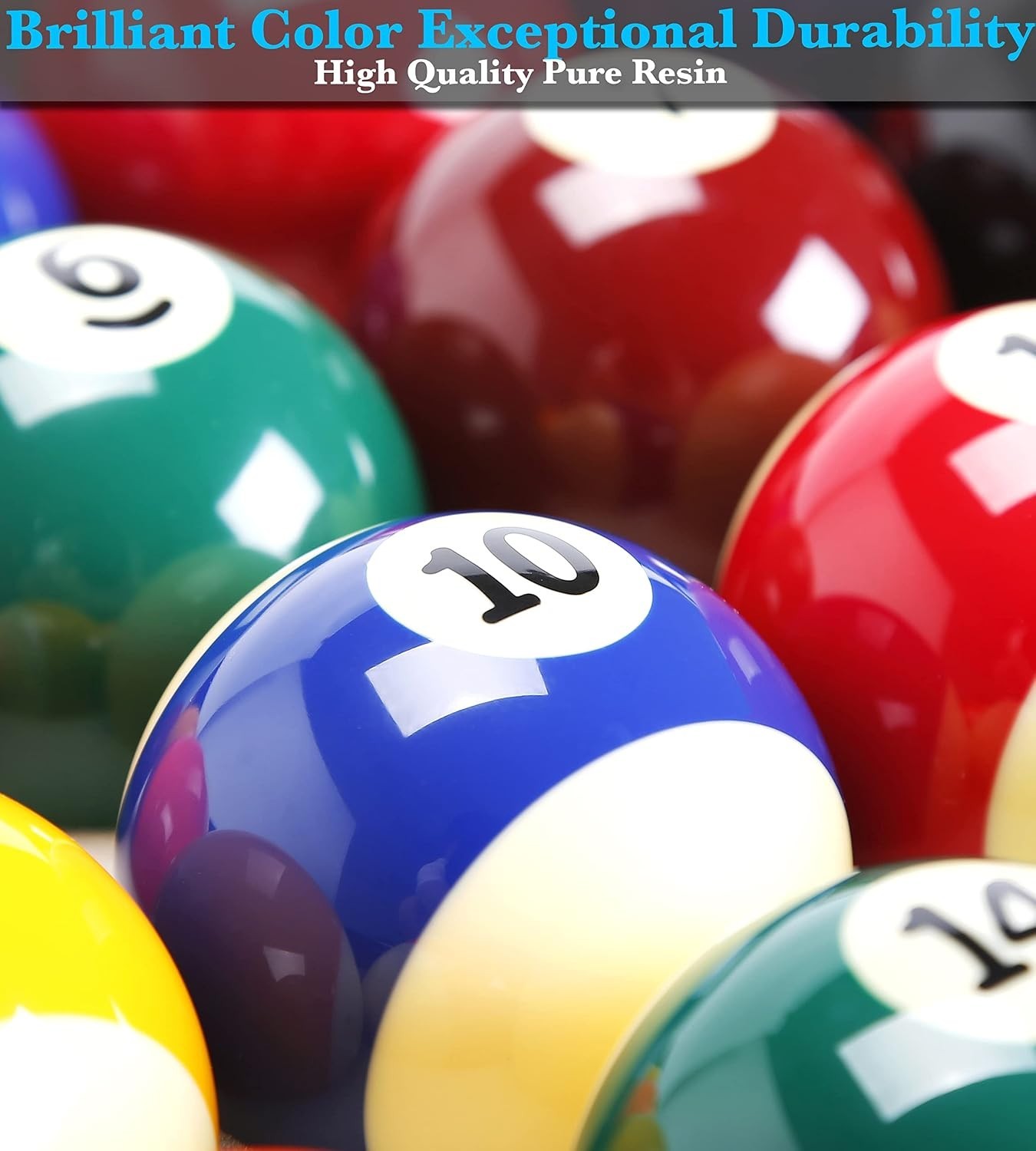 Professional Grade Billiard Balls 2-1/4" Regulation Size