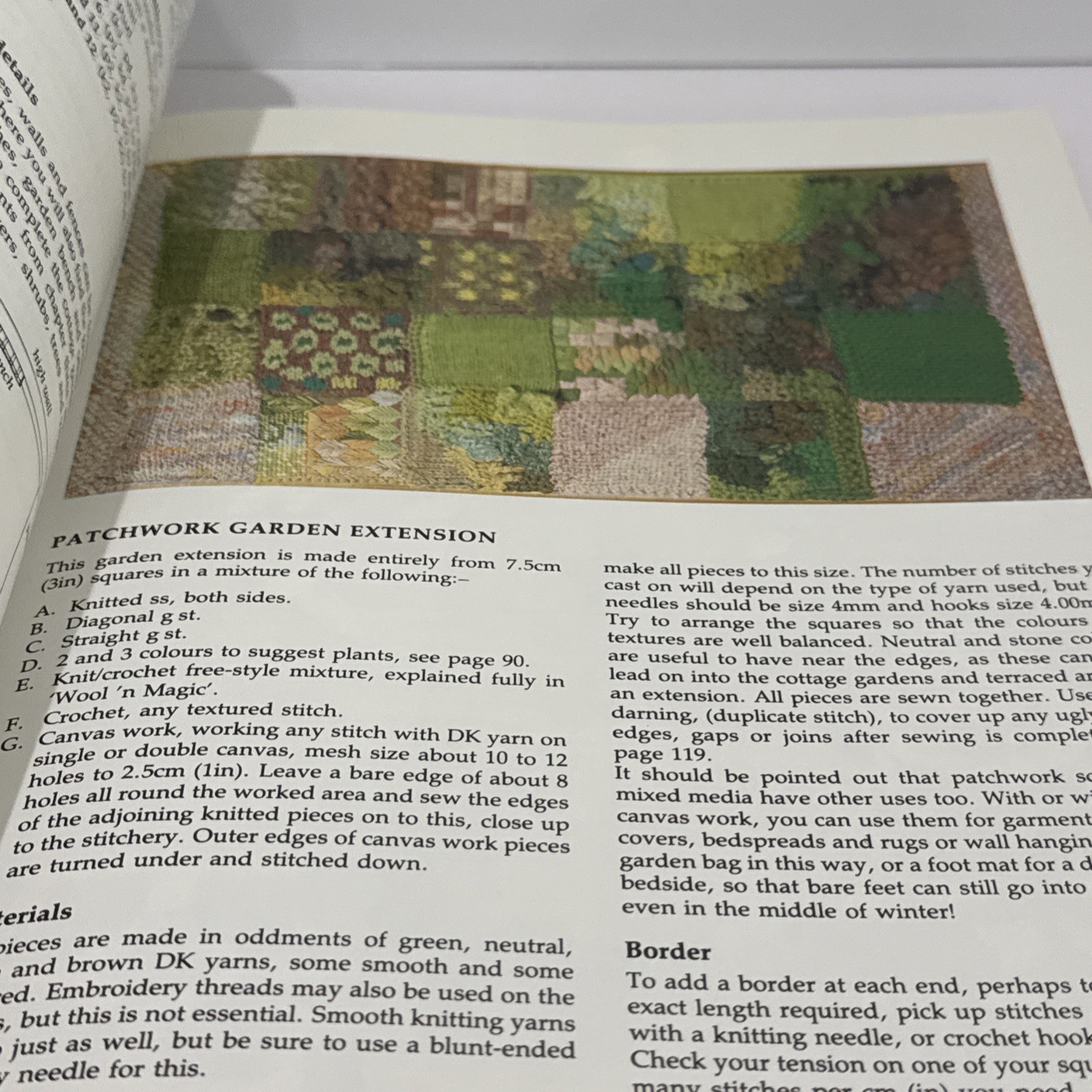 Knitted Gardens Knitting Pattern Book Jan Messent