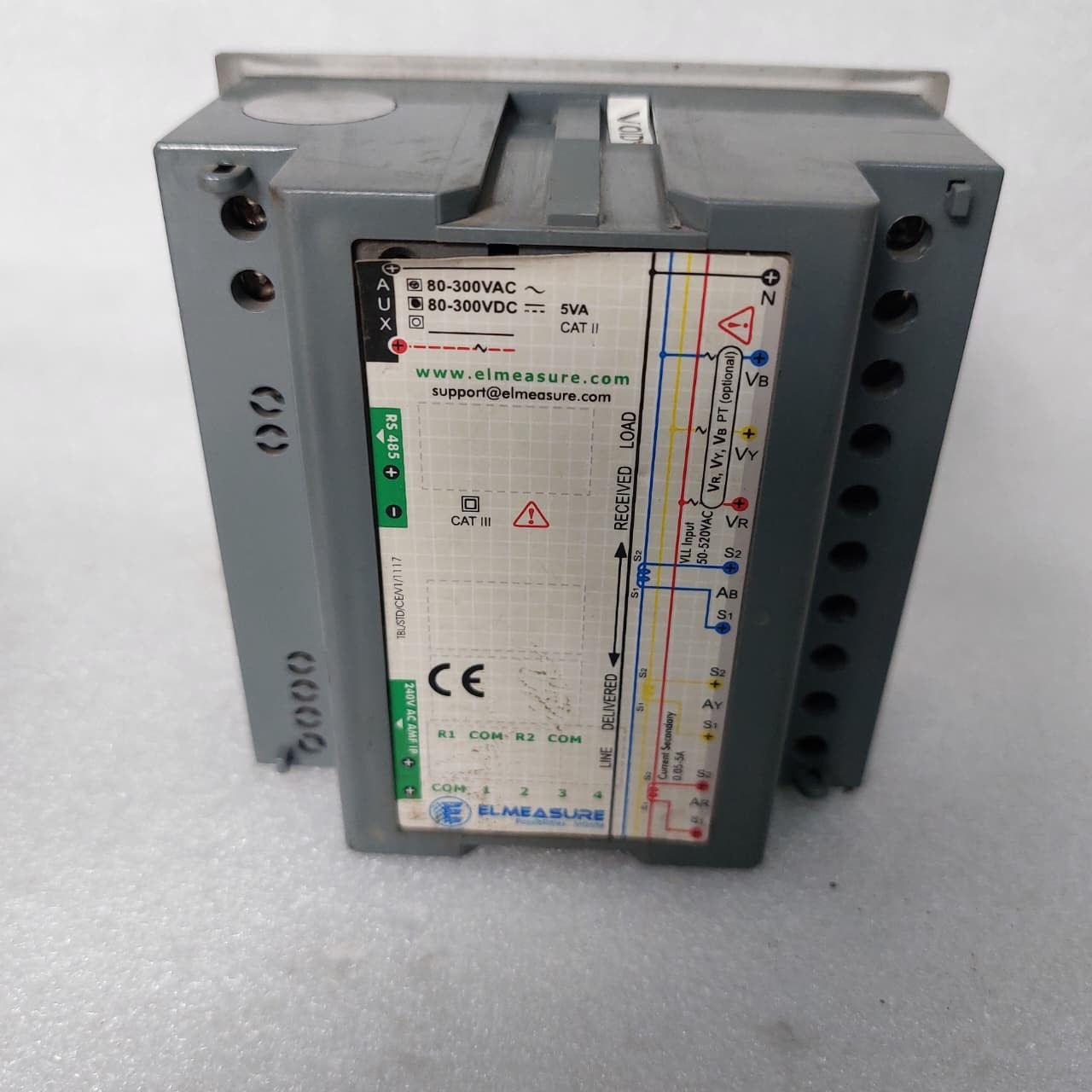 ELMEASURE MODEL.LG+1119... MULTIFUNCTION ENERGY METER ( PENEL METER )