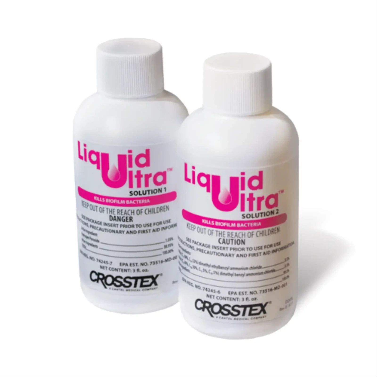Sterilex Ultra Liquid Solution, 10/Pk, DS503L Water Line cleaner CROSSTEX