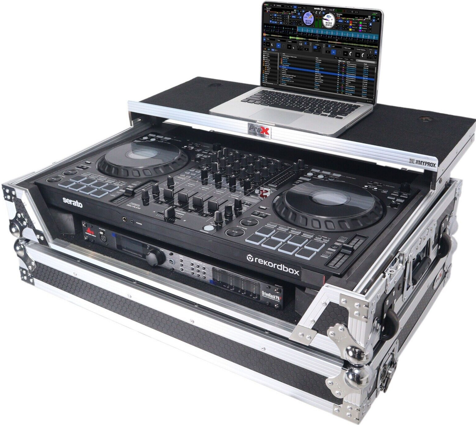 DDJ-GRV6 Controller bundle W / Flight Style Case,Loudspeaker,Tripod Stand,Cables