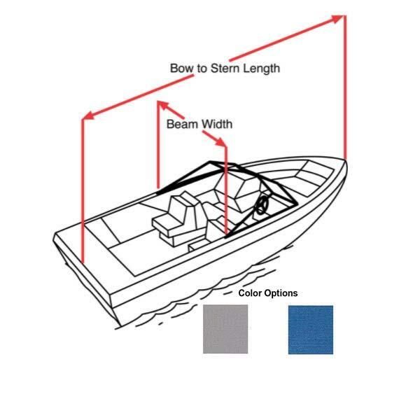 SBU Travel, Mooring, Storage Boat Cover fits SHAKA 19 ALL MODEL YEARS