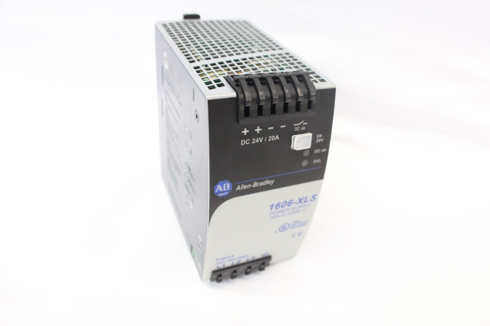 NEW Allen-Bradley 1606-XLS480E-3 480W 3-Phase DC PLC Power Supply
