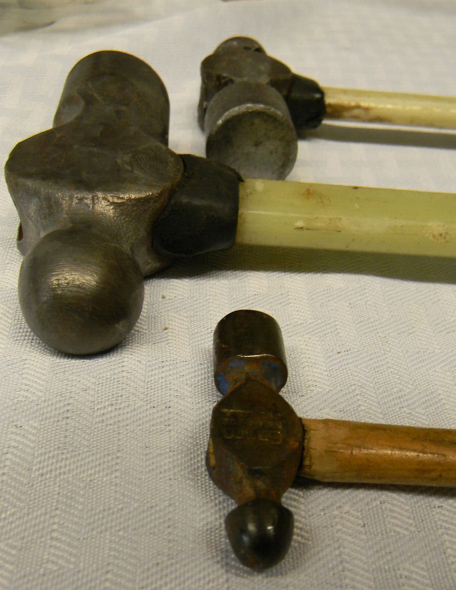 EASCO 3PC BALL PEEN HAMMER LOT