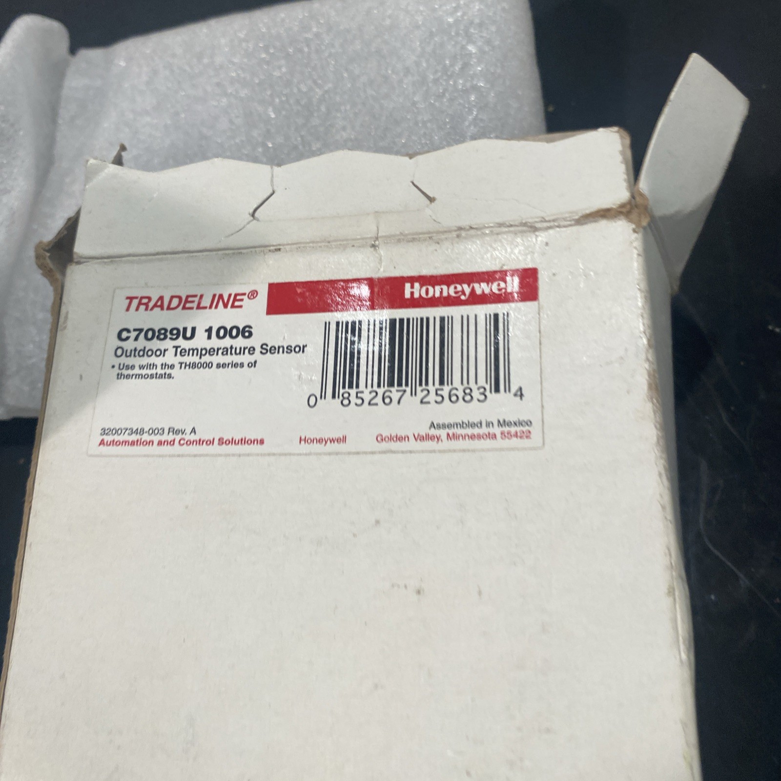 SENSOR-C7089U1006 HONEYWELL Box Is Open RL