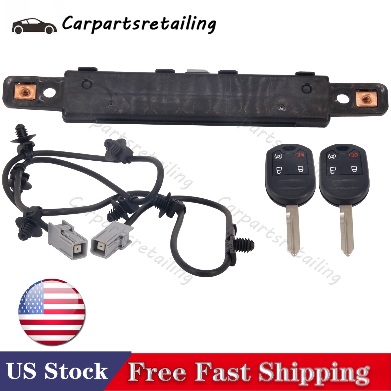 Remote Start Switch Kit 2 Keys Replacment for Ford F-250 DA8Z15603A 2011-2014