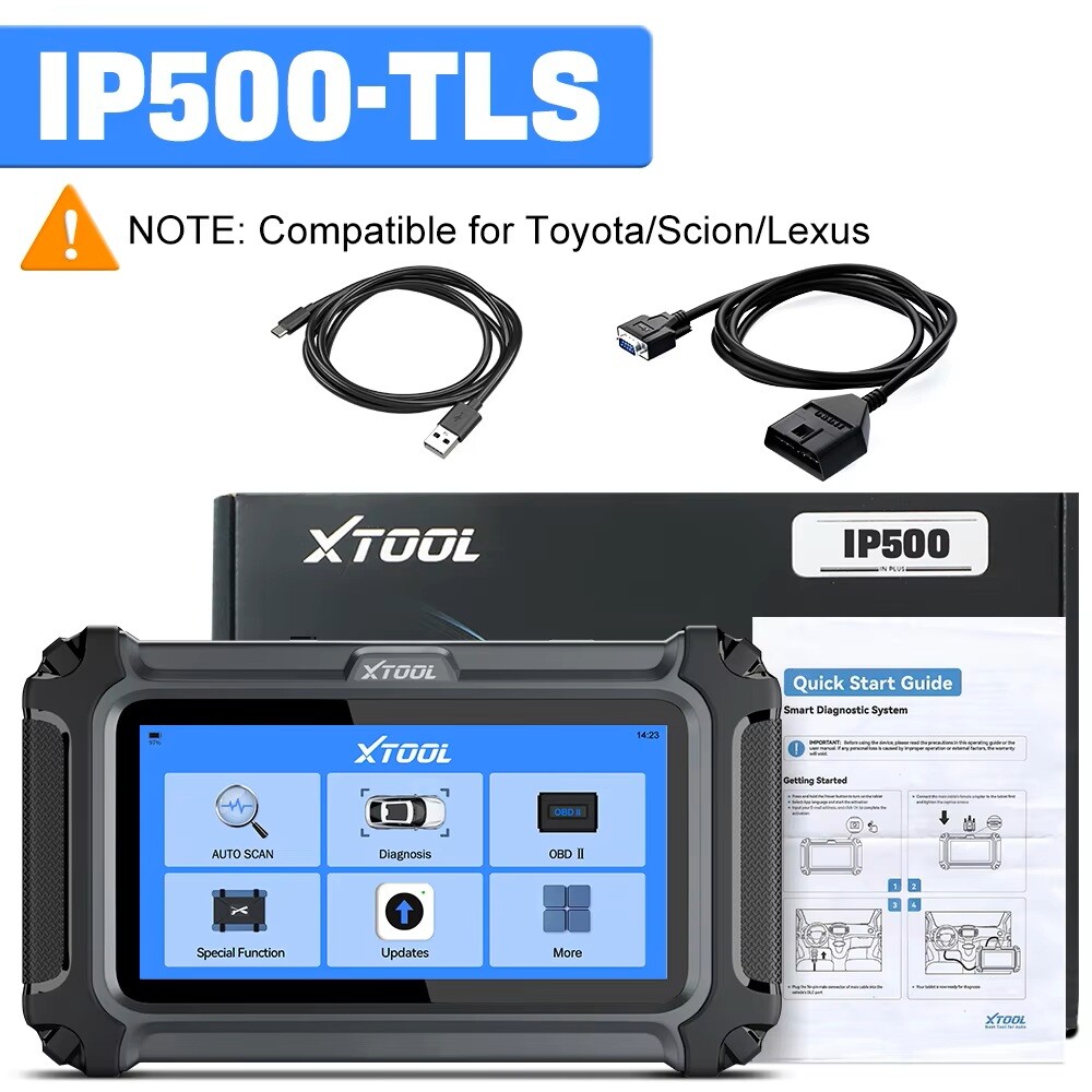 XTOOL IP500 For Toyota/Lexus OBD2 Scanner Full System Diagnostic Tool Auto VIN