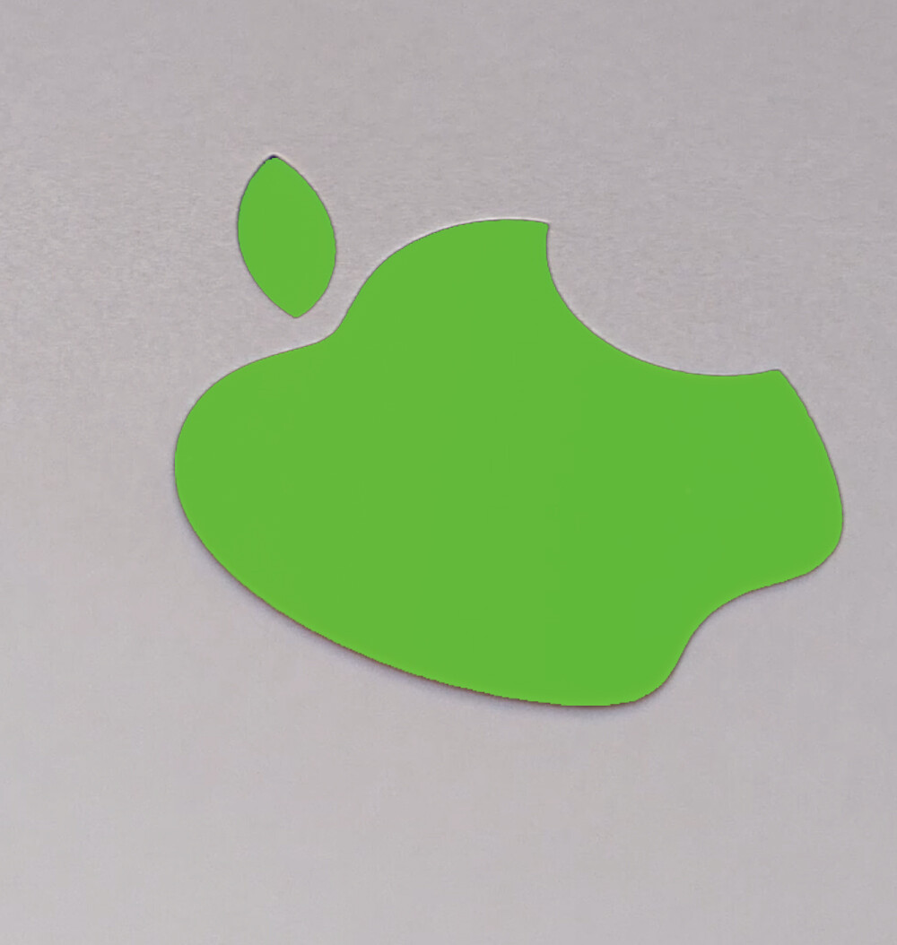 Lime Green Color Changer Overlay for Apple iPhone 11 Pro, Pro Max Logo