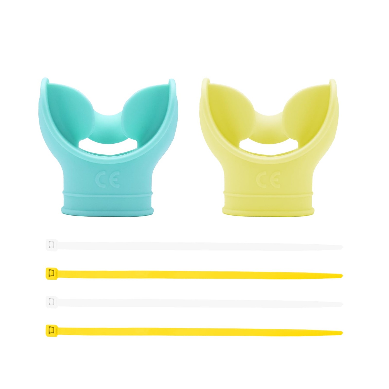 Silicone Snorkel Mouthpiece Replacement for Scuba Diving Regulators  2 PCS