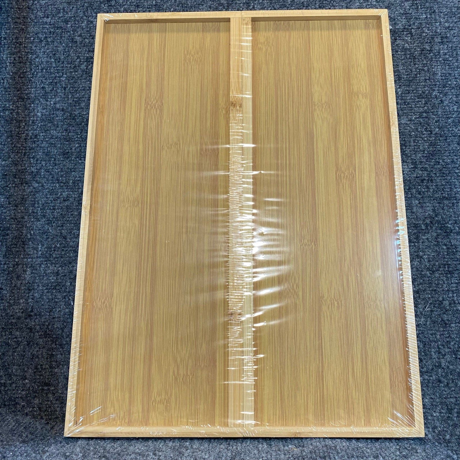 Koomade Bamboo Drawer Organizer Adjustable Kitchen Cutlery Tray Storage Box