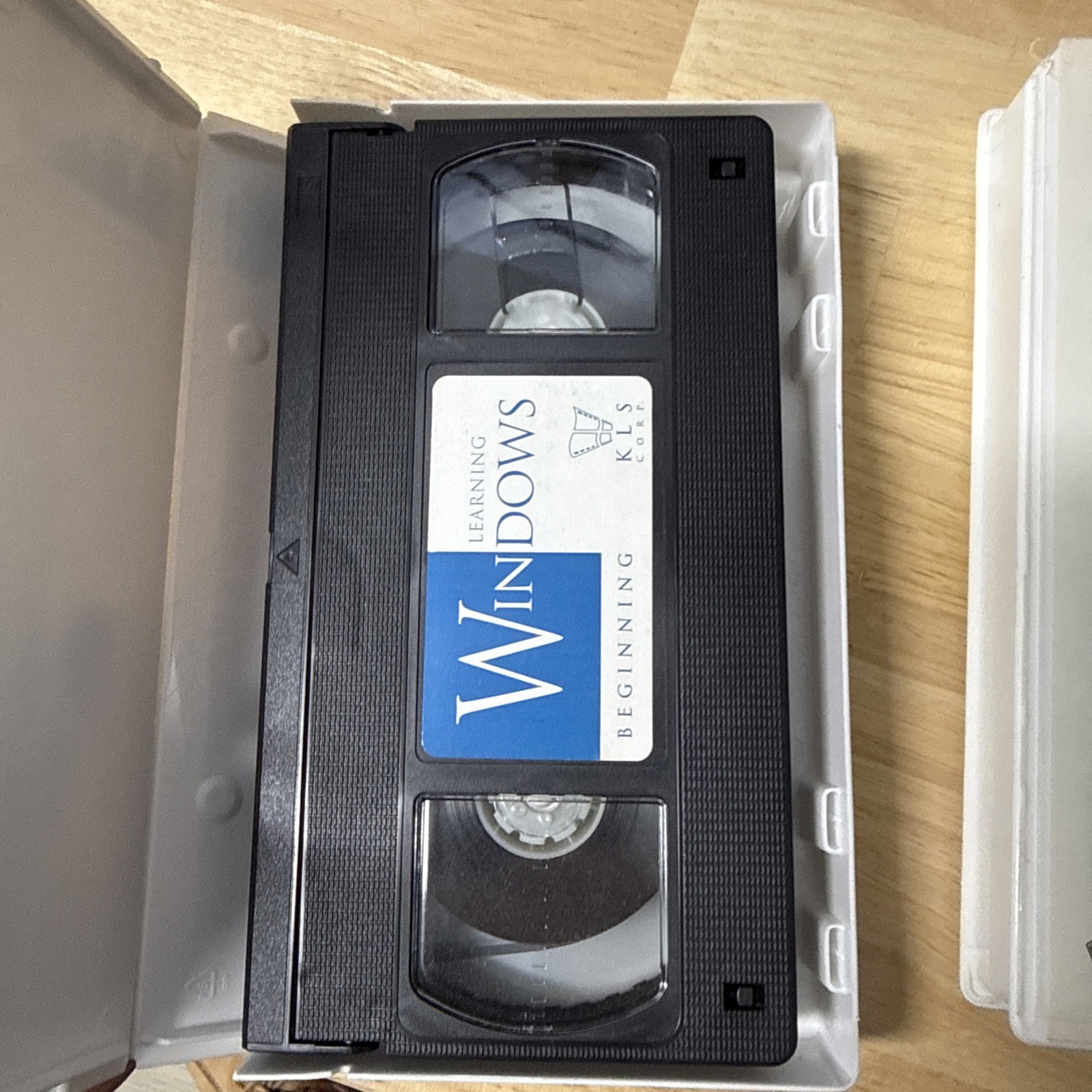 Windows 3.1 Training VHS Tape Set 2 Piece Set Vintage