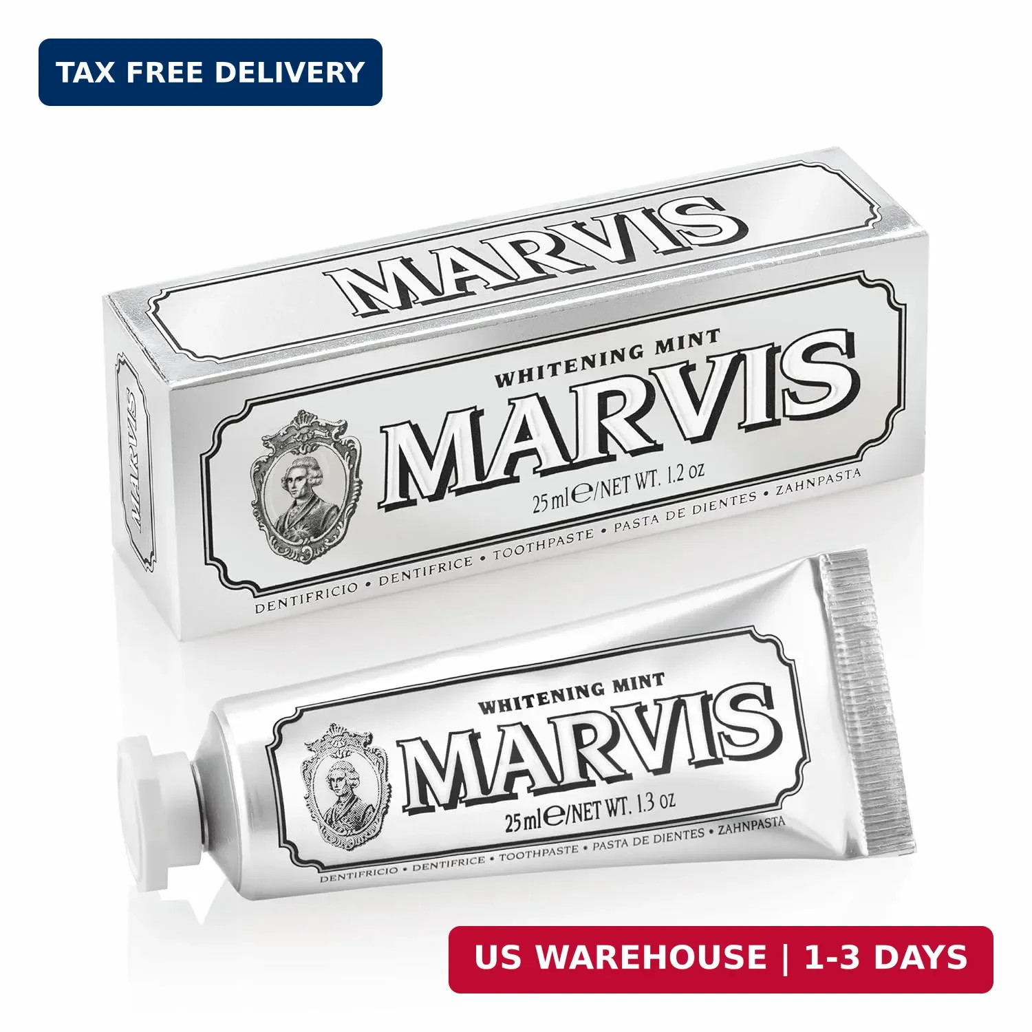 Marvis Whitening Mint Toothpaste 3.8 OZ