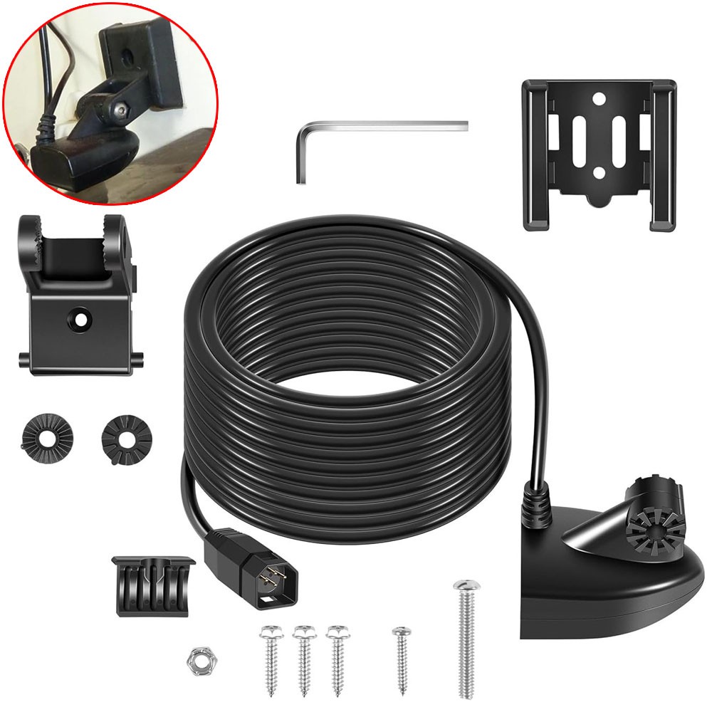 for Humminbird Helix 5 7 8 9 10 12 Chirp 710274-1 XNT 9 HW T Transom Transducer