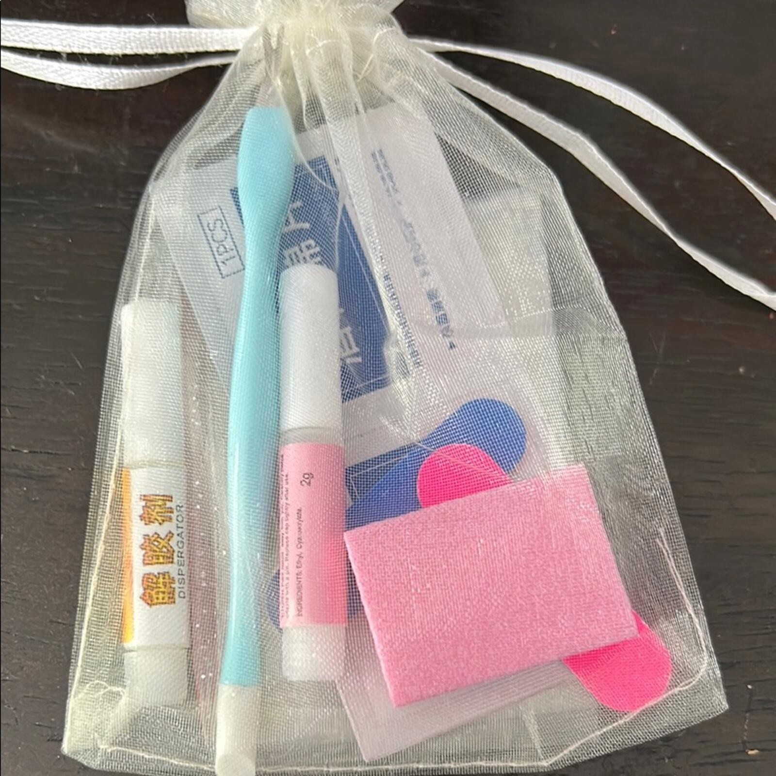 Handmade Press On Nail Set with Tools