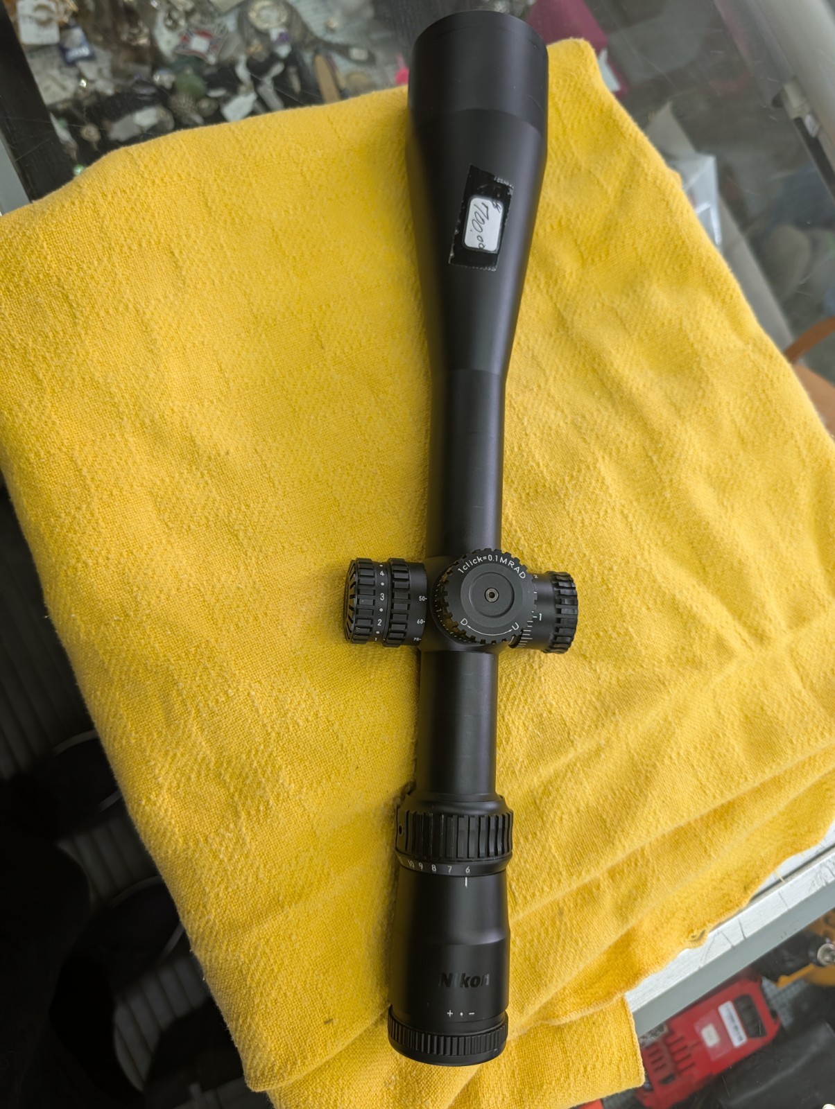 Nikon Black X1000 MRAD 6-24x50 Matte Illuminated Reticle Scope