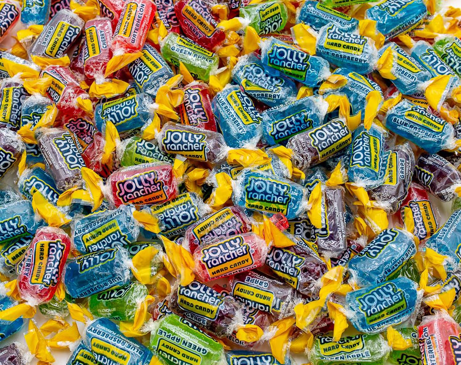 JOLLY RANCHER Hard Candy Assorted 1 lb Bulk Bag - 74 Pieces