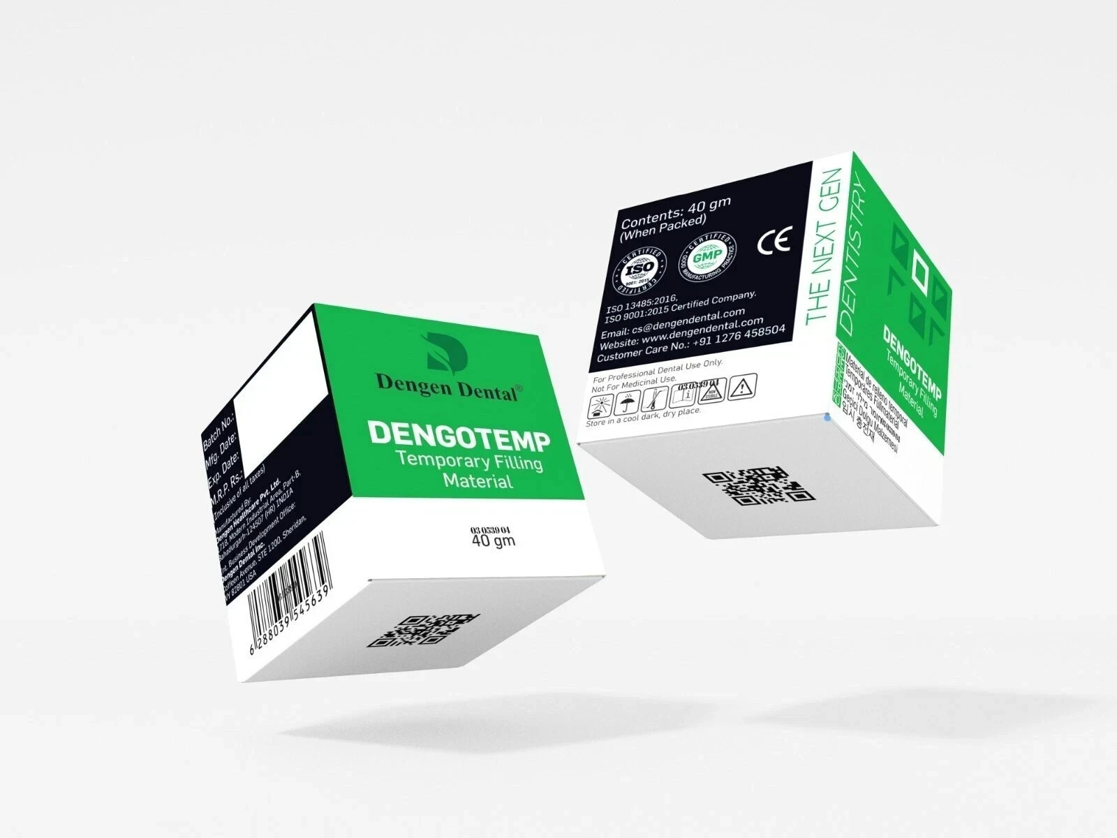 Dental DENGOTEMP Temporary Filling Material Paste 40g Jar