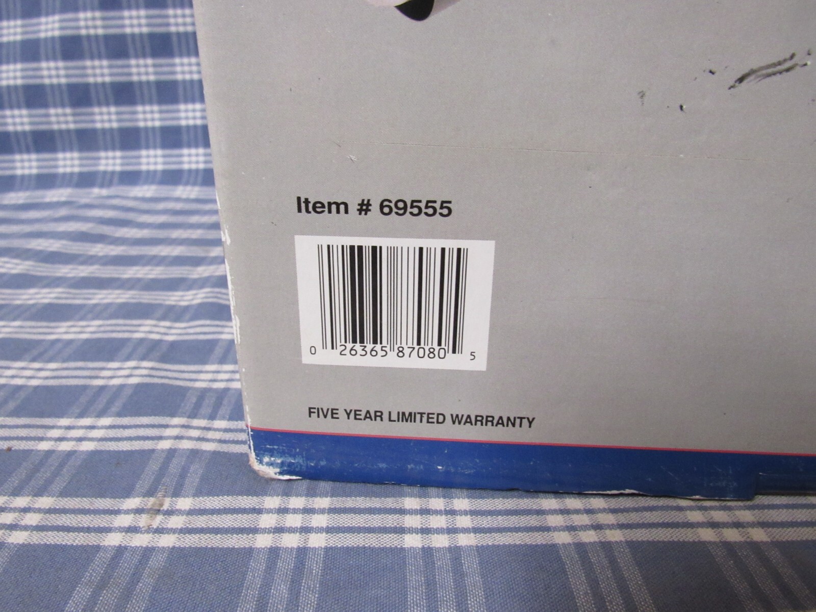 INTELECTRON Motion Detector with Security Light (New Open Box) FAST FREE SHIPPIN