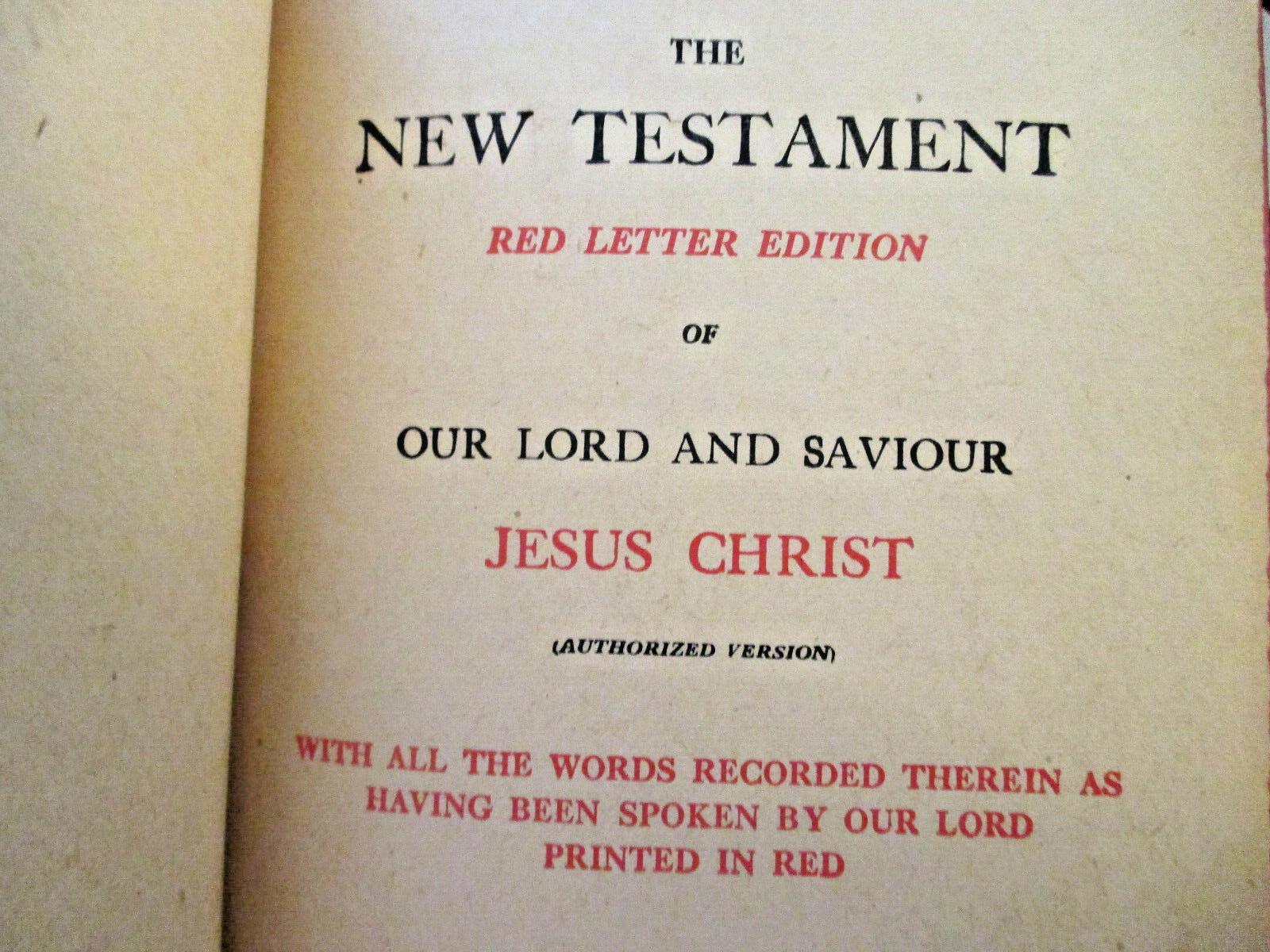 lot147----1945 New Testament.
