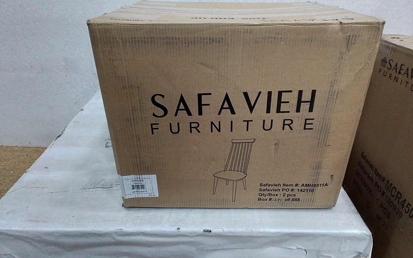 Safavieh BURRIS SIDE CHAIR, Reduced Price 2172733846 AMH8511A