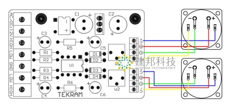 2pc TR-35 VU Panel Meters DB Level Header +1pc TA7318P Power Supply Driver Board