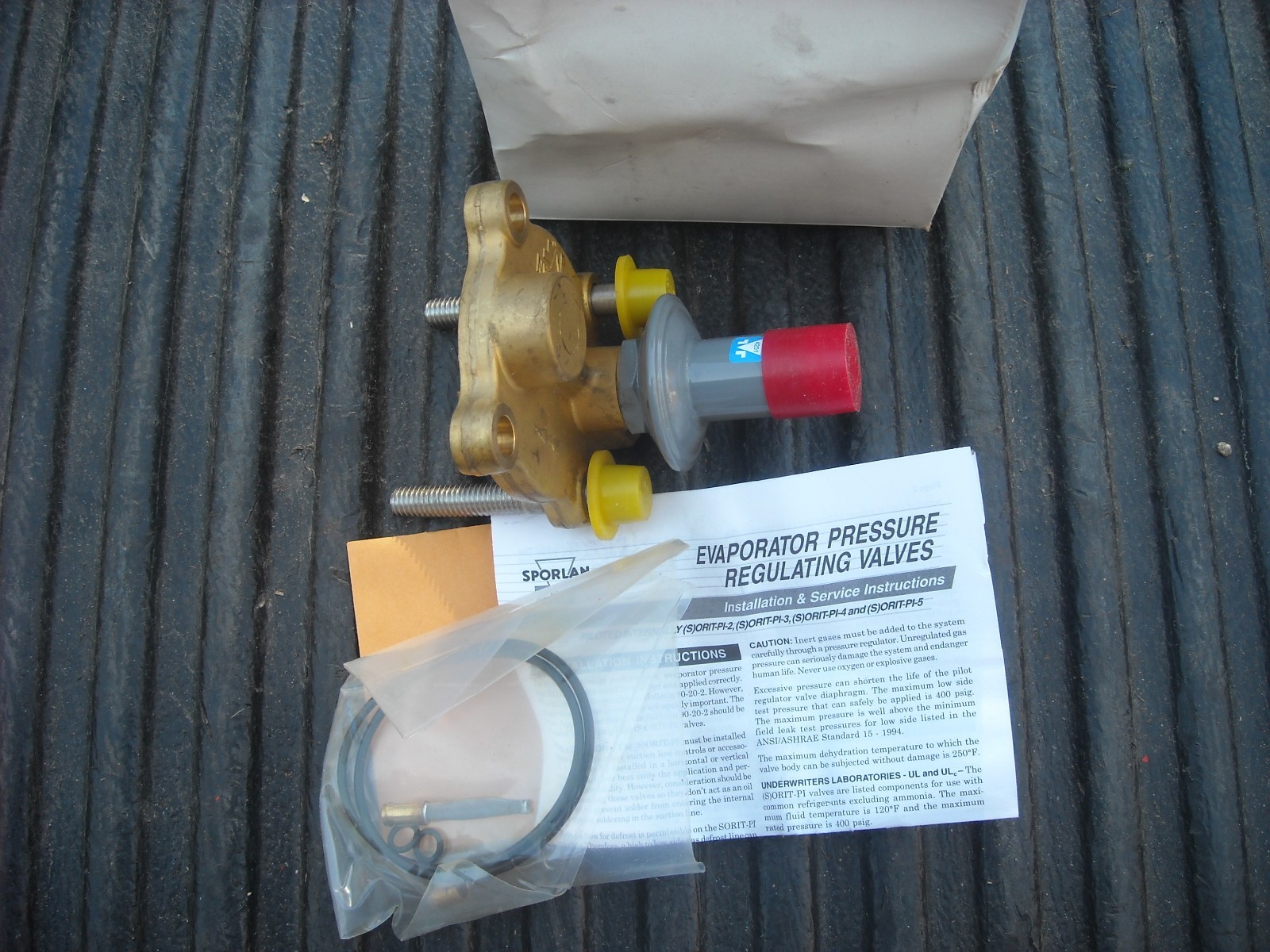 Sporlan Evaporator Pressure Regulating Valve Rebuild Kit #958081 K-ORIT-PI. New.