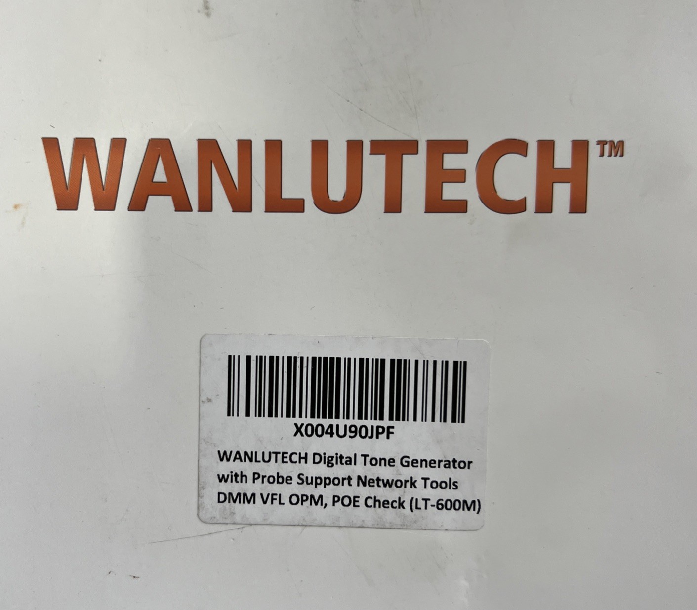 WANLUTECH LT600M Multifunction Network Cable Tester Tone Generator Probe PoE DMM