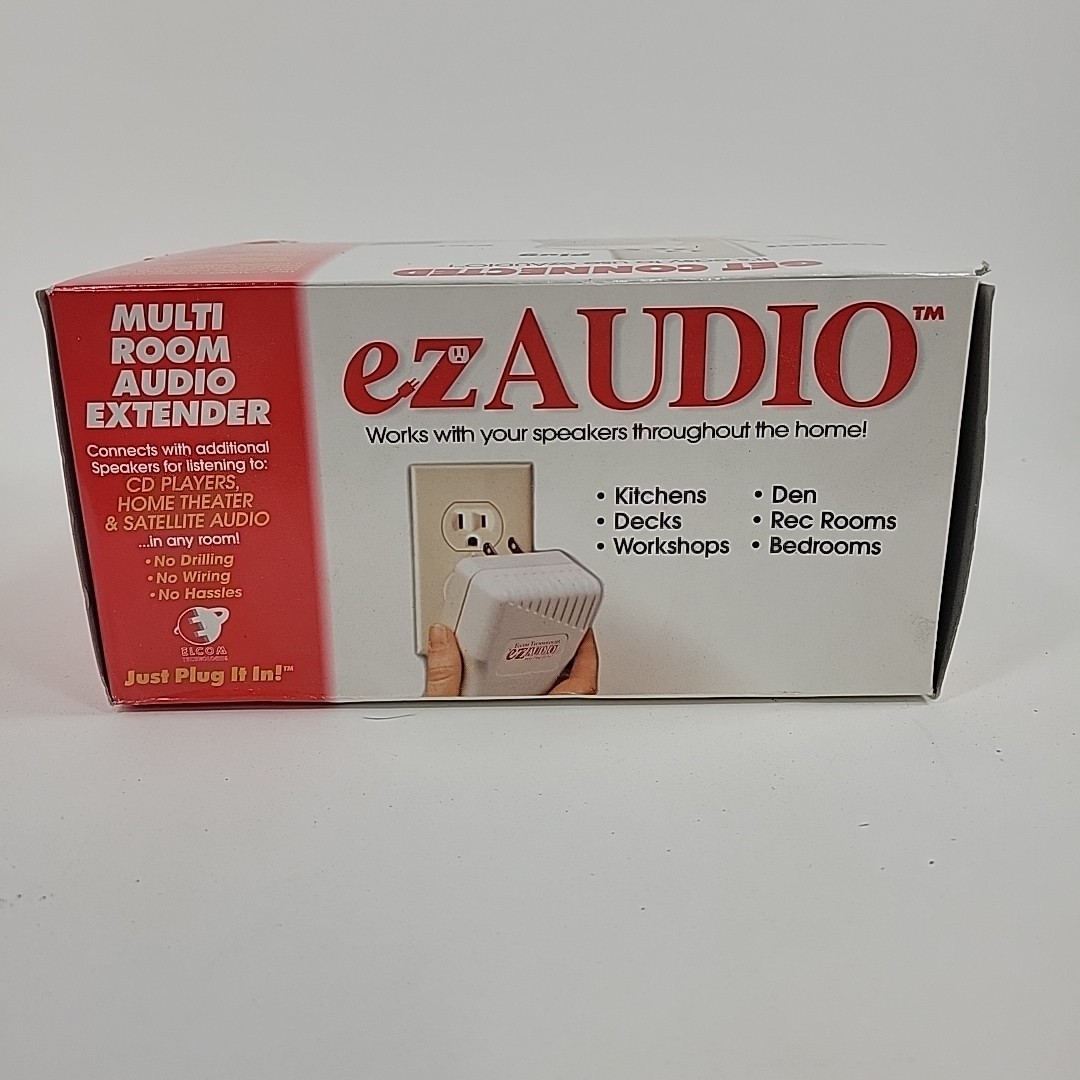 EZaudio Multi Room Audio Extender 350 Plugin Just Plug It In Vtg