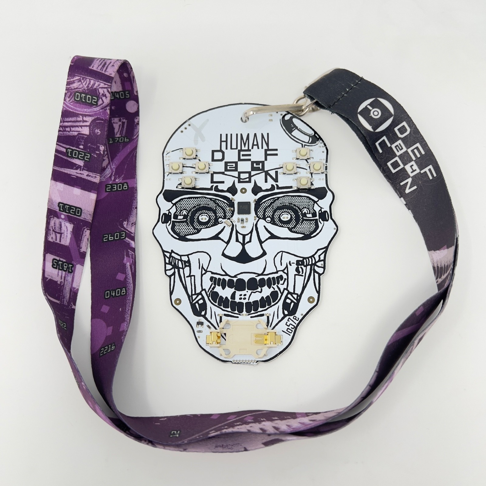 DEF CON 24 Human Badge W/ Lanyard