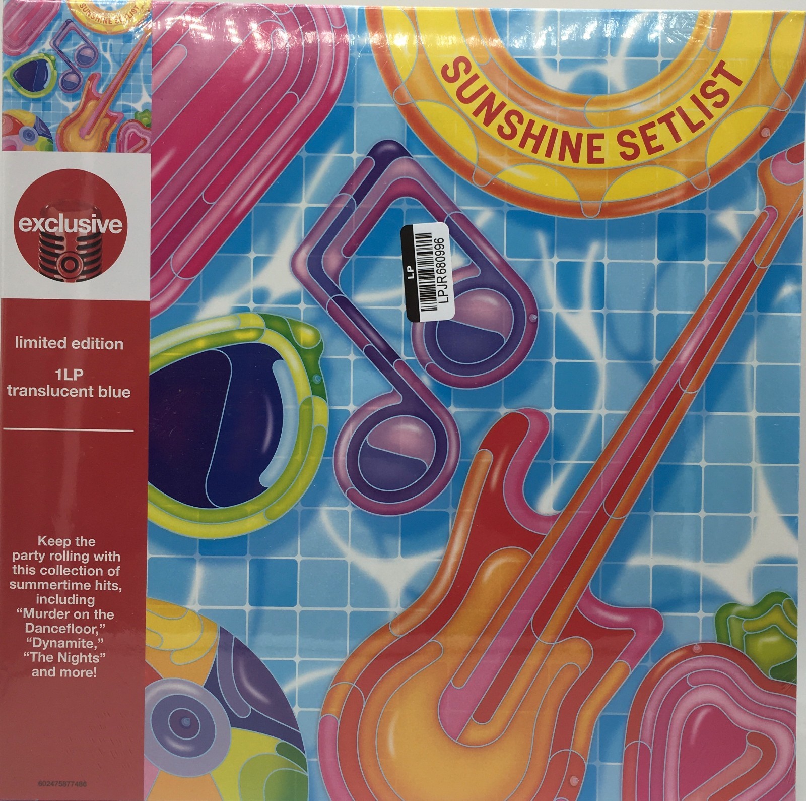 Sunshine Setlist Vinyl Various Artists Target Exclusive Limited Edition