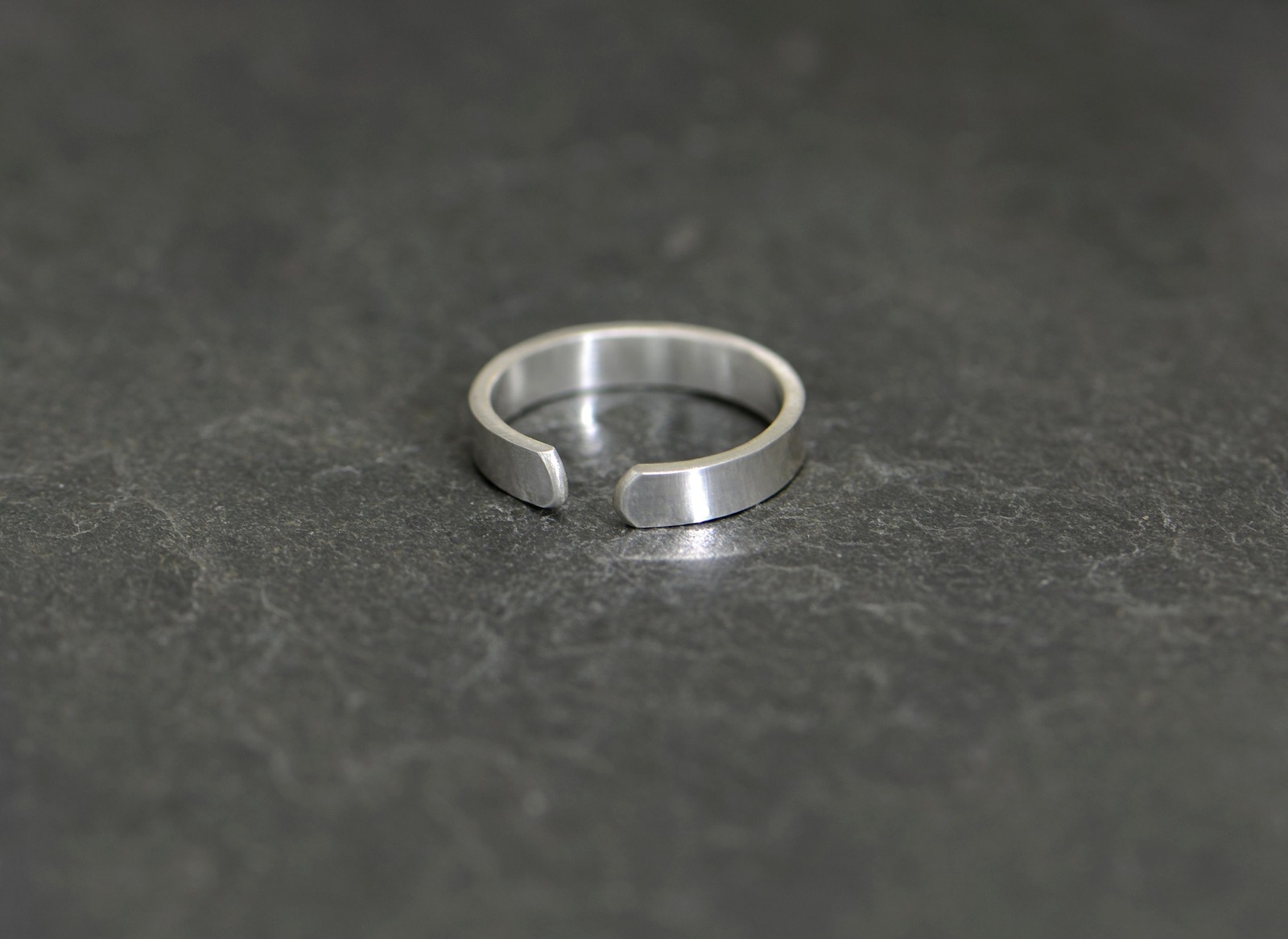 dainty sterling silver toe ring for the discrete slave - dom - sub