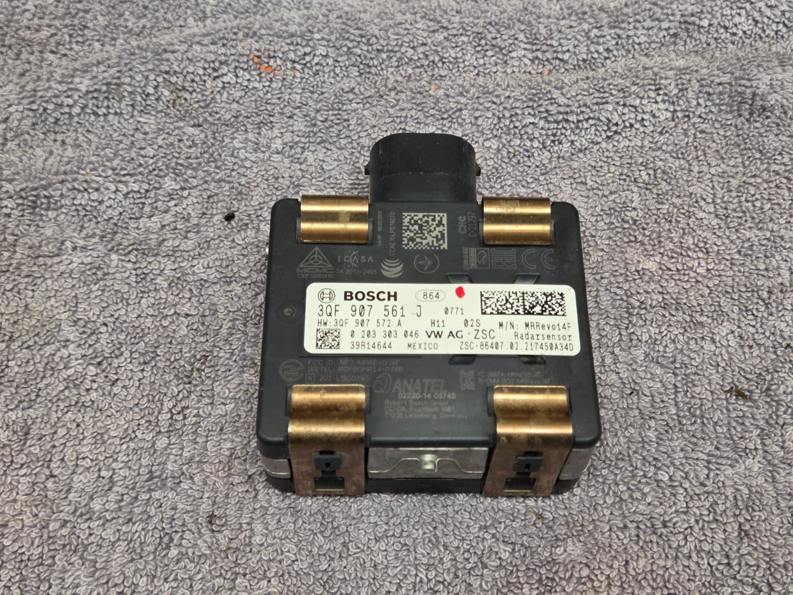 2019-2023 Genuine Volkswagen Jetta Golf GTI Distance Sensor OEM 3QF907561J OEM