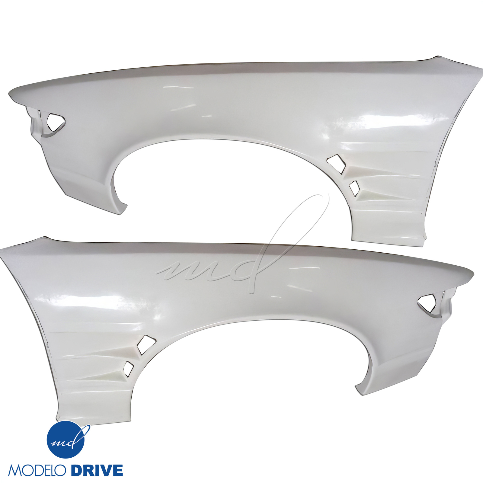 ModeloDrive FRP ORI t3 55mm Wide Body Fenders (front) S13 2/3dr For Nissan