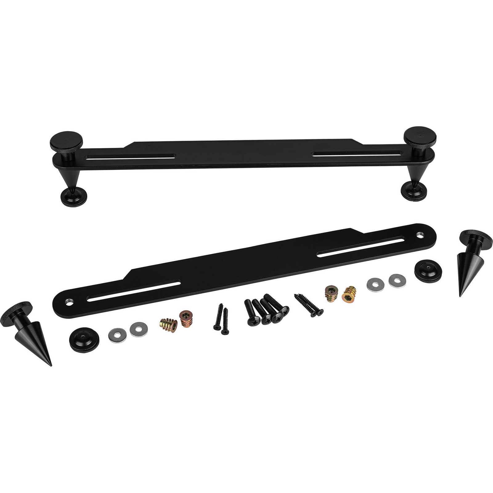 Dayton Audio OS-2M Outrigger HD Speaker Spike Set Medium with Black Steel Base 2