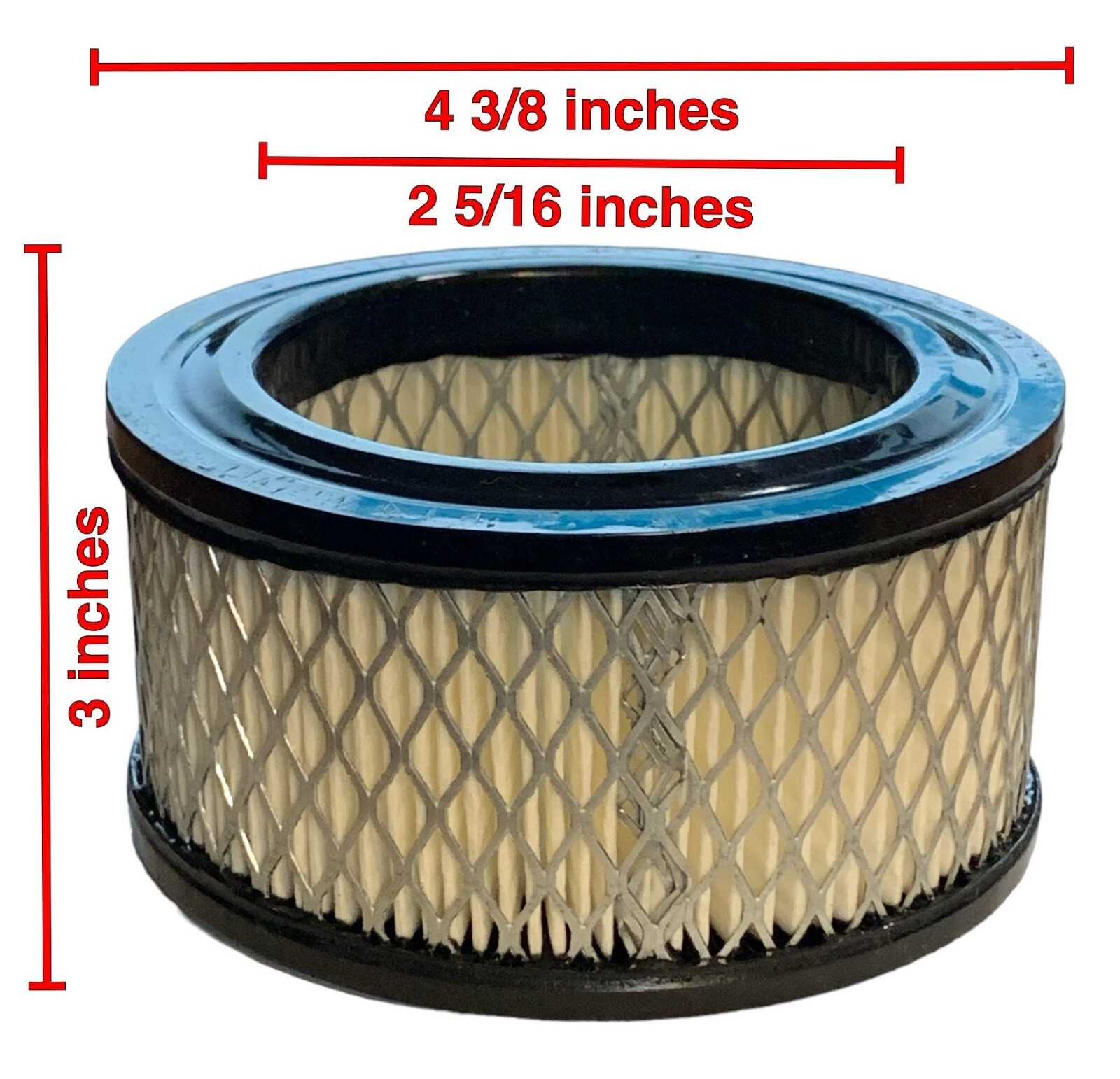 Compressor Polyester Filter Element Fits AC-0438 Craftsman Devilbis Devap