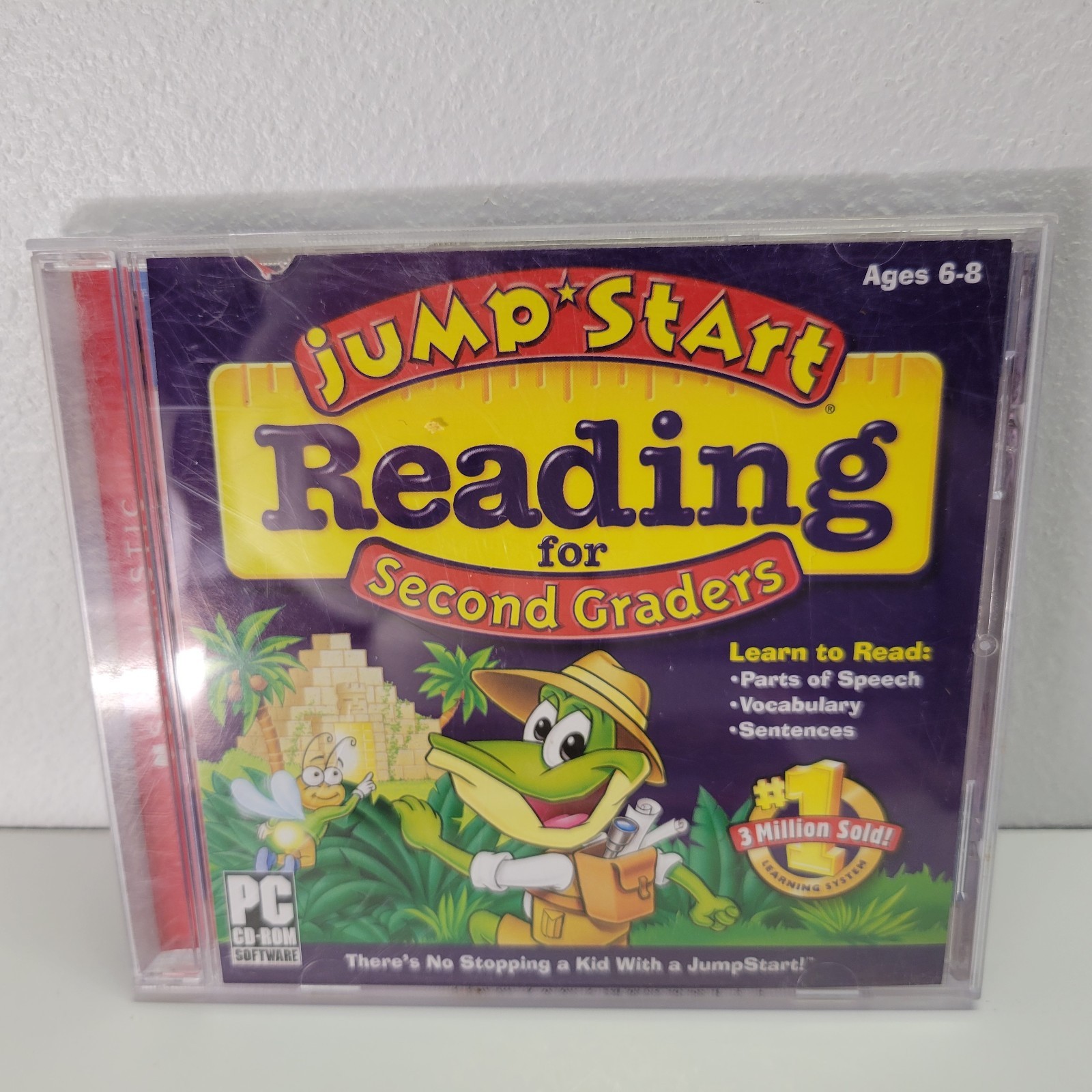 4 JumpStart Reader Rabbit Reading Preschool Kindergarten 1st 2nd Grades CD Rom