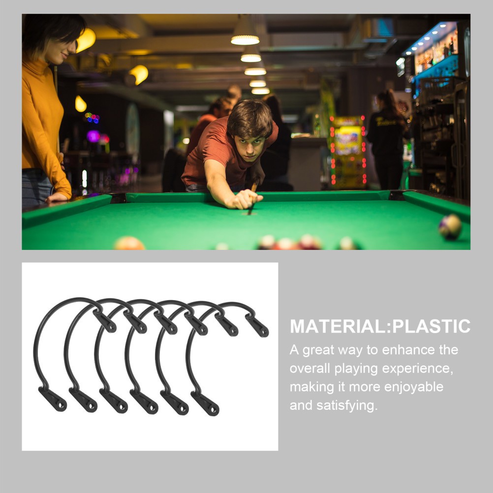 6 Pcs Billiard Net Pocket Snooker Hanging Holder Pool Table Drop Bag Nets