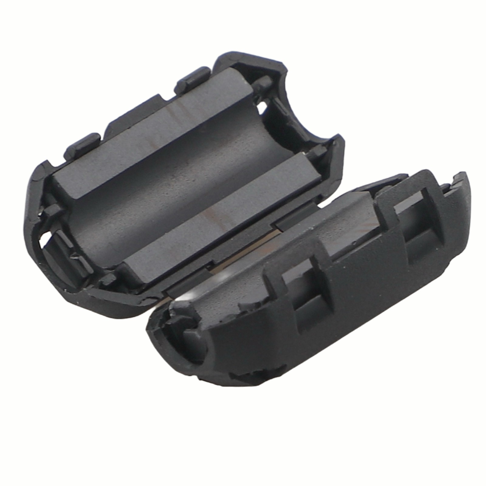 Ferrite Ring Core Cable Clip 7mm Inner Diameter 10 Pcs Reduce Interference