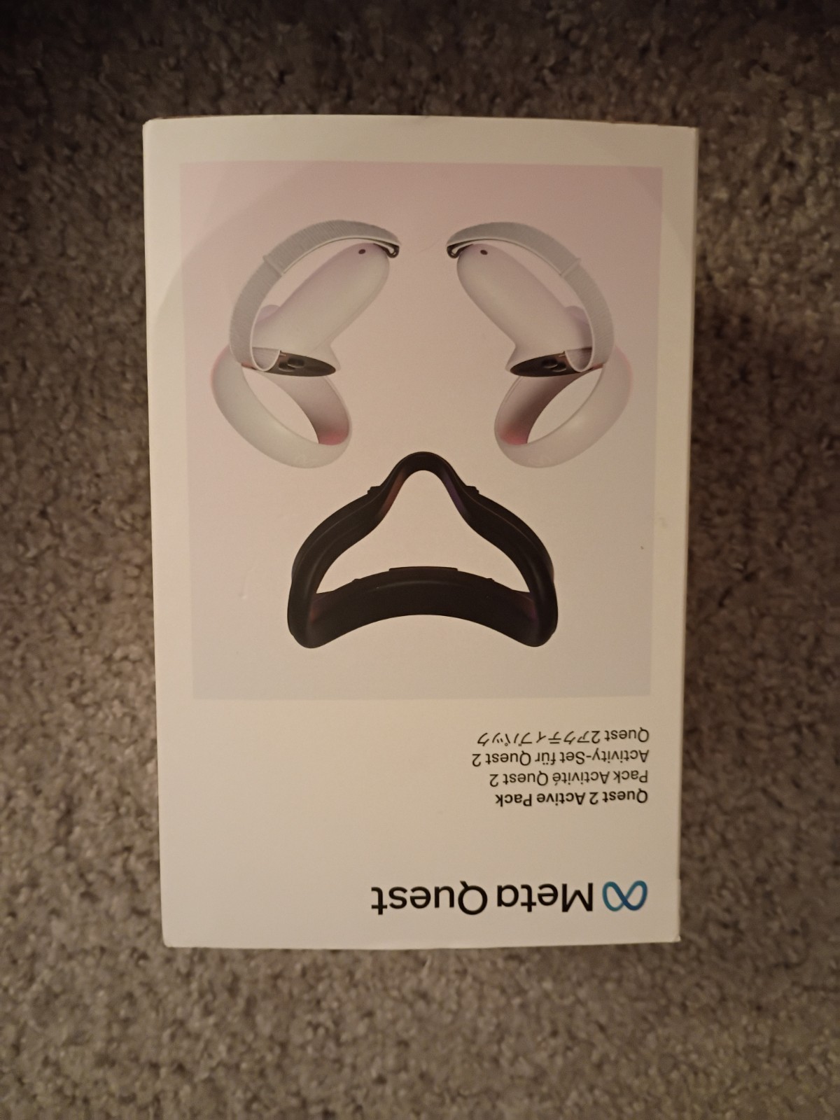 Meta Quest 2 Active Pack Accessories Bundle for Headset/Controller White/Black